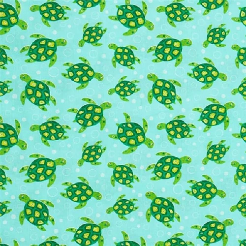 Marine Life Pattern Printed Fabric Marine Life Pattern Printed Fabric
